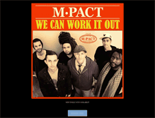 Tablet Screenshot of m-pact.com